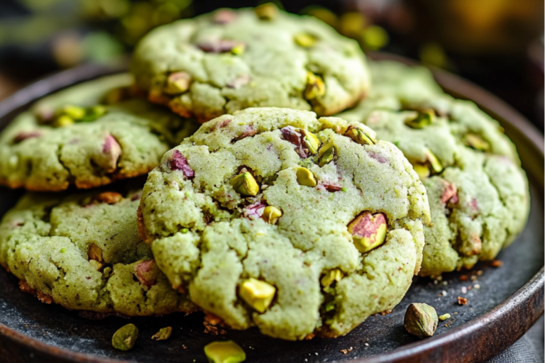 Pistachio Pudding Cookies