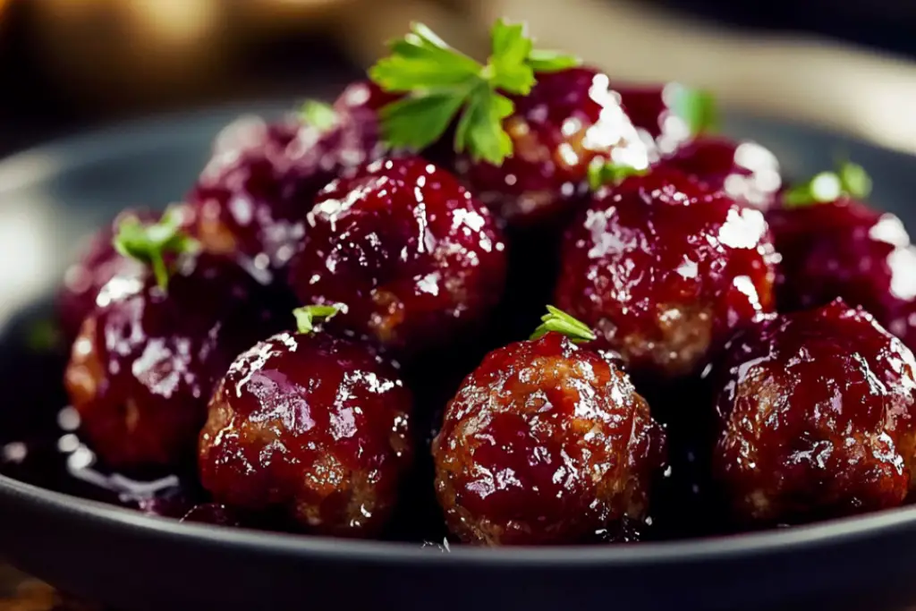 Cranberry Meatballs