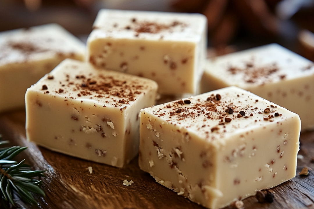 Eggnog Fudge