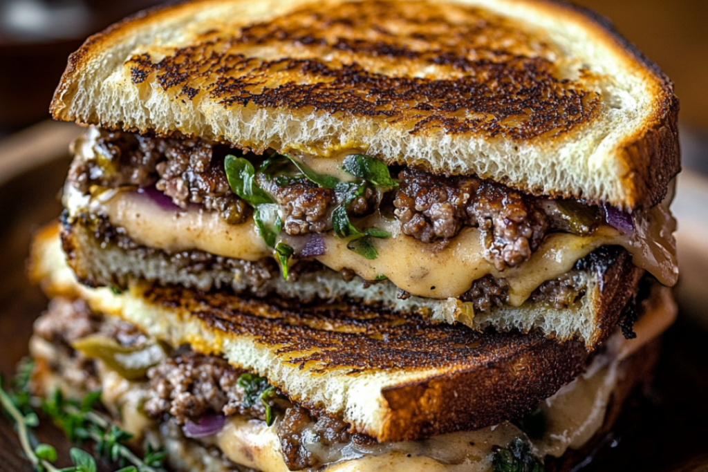 Patty Melts with Secret Sauce