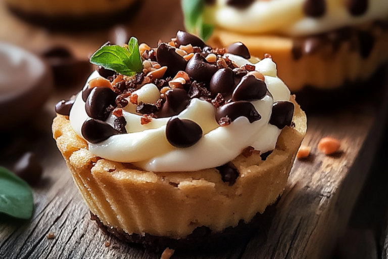 Cannoli Cookie Cups