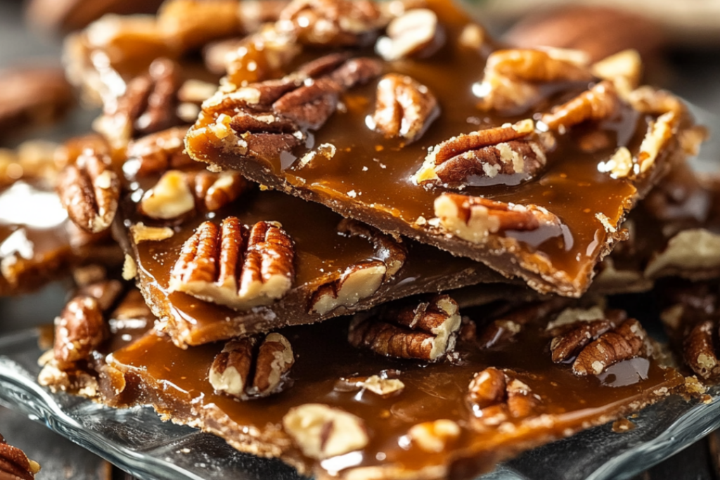 Irresistible Pecan Pie Bark