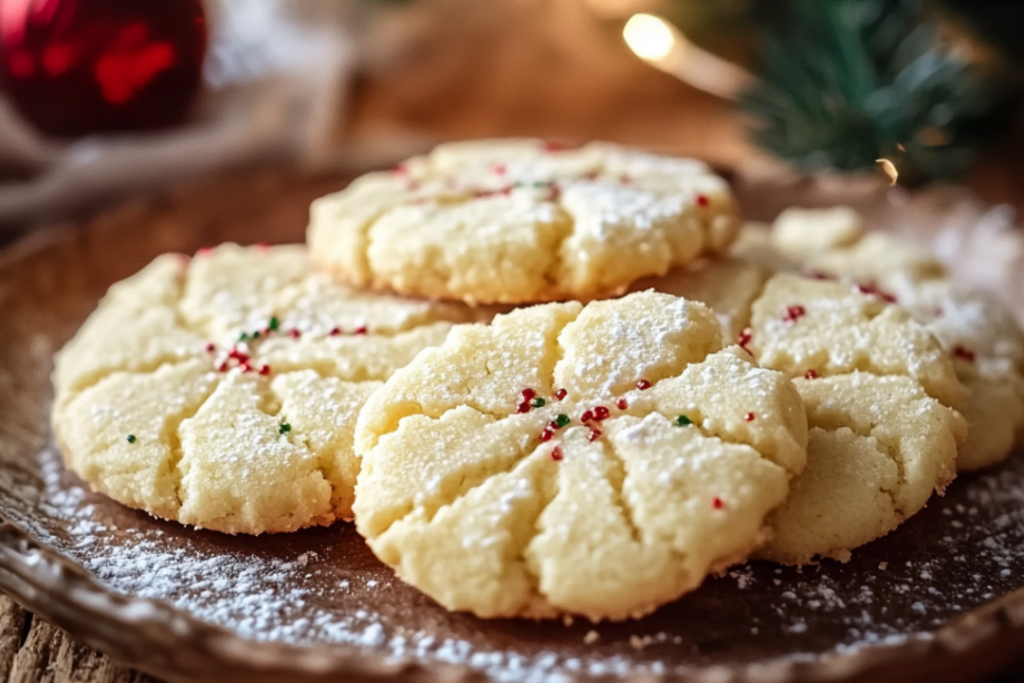 Christmas Ooey Gooey Butter Cookies