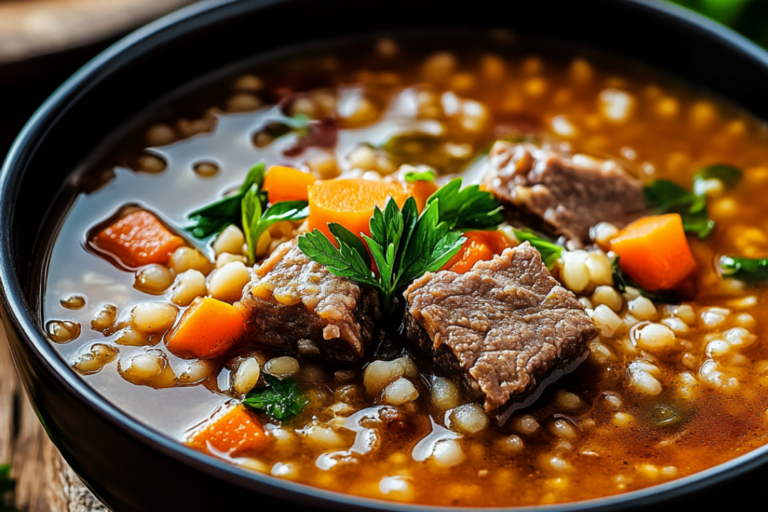 Beef Barley Soup