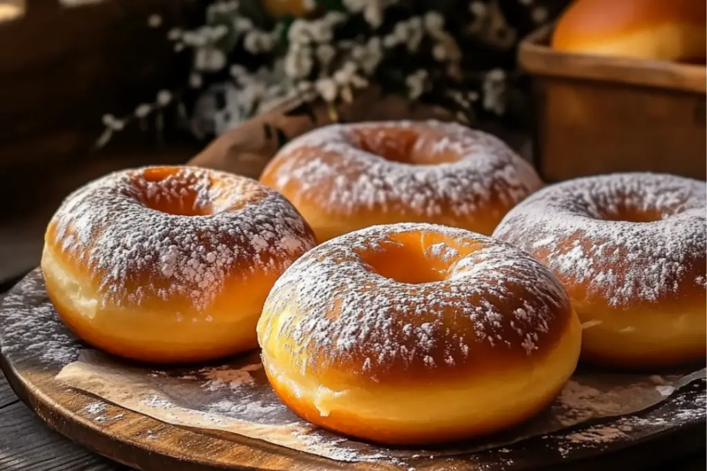 Polish Baked Paczki (Donuts)