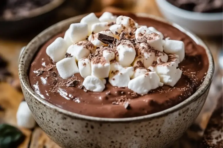 Hot Chocolate Dip Recipe with Marshmallow Fluff