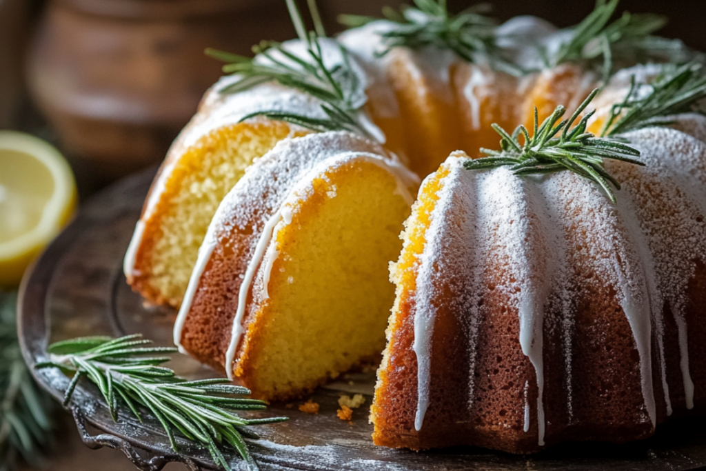 The Rosemary-Lemon Bundt Cake