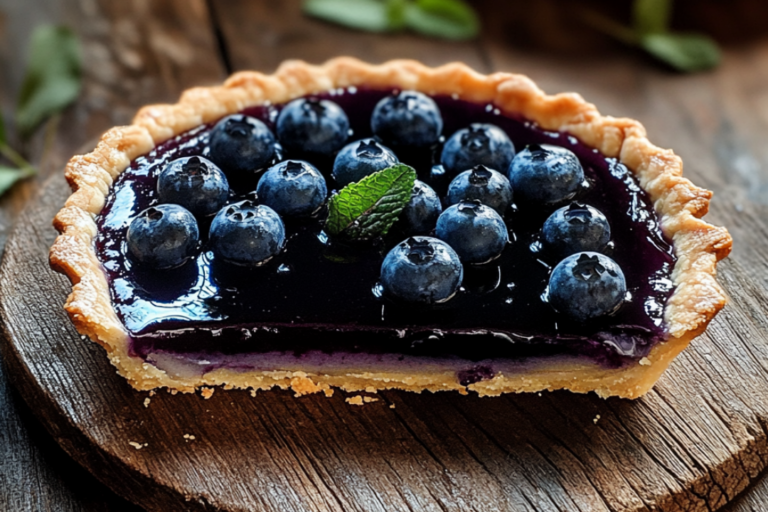 The Original Blueberry Ganache Tart Recipe