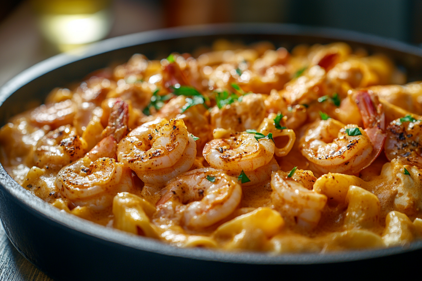 Creamy Cajun Shrimp and Chicken Pasta: A Flavorful Feast You’ll Crave