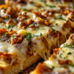 Garlic Texas Toast Pizzas