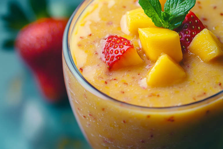 Tropical Strawberry Mango Smoothie: Your New Favorite Summer Sip