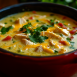 Green Chicken Enchilada Soup