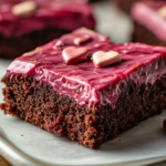 No-Bake Valentine’s Brownies