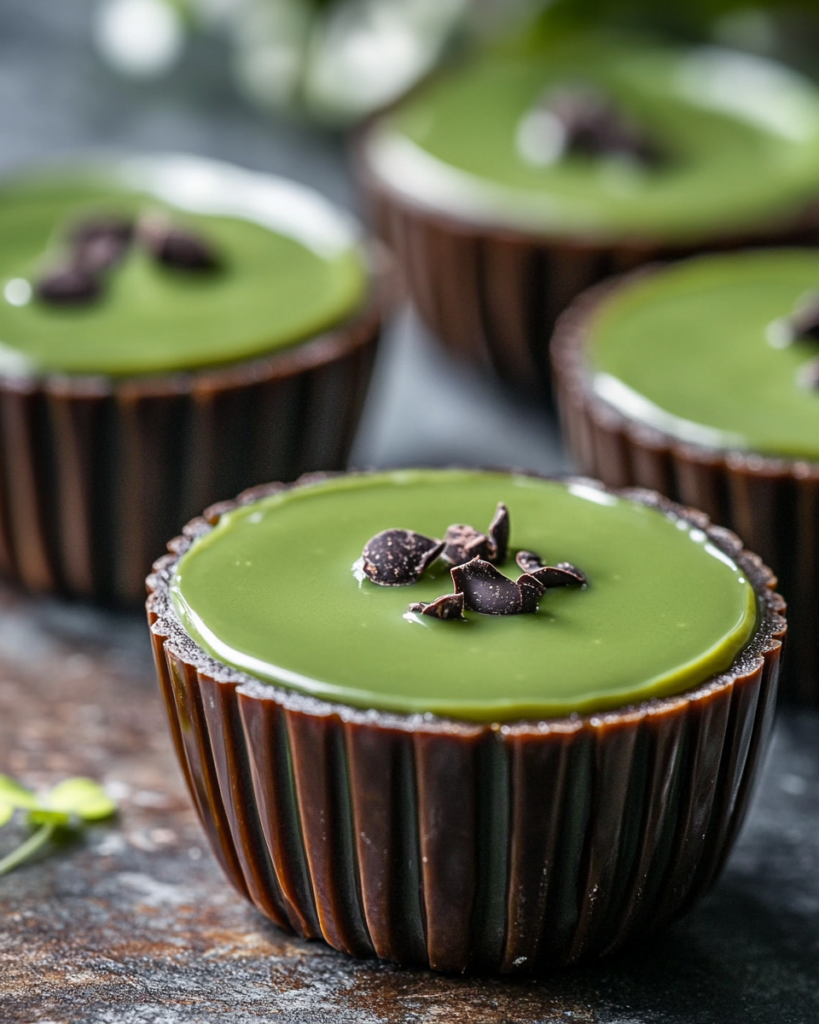 St. Patrick’s Day Cacao Matcha Cups