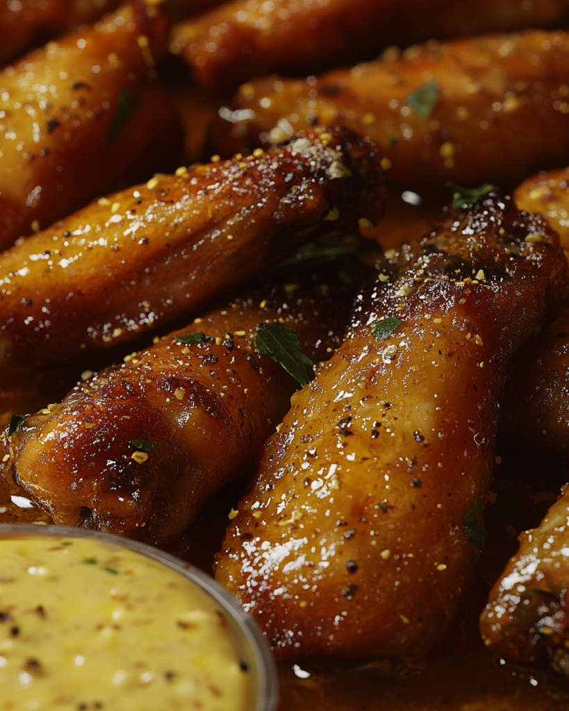 Honey Lemon Pepper Wings