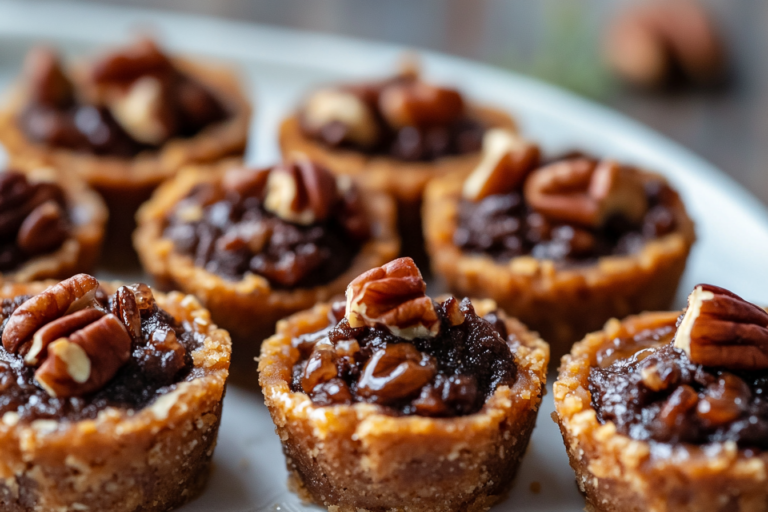 German Chocolate Pecan Pie Bites