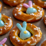 Easter Bunny Pretzels