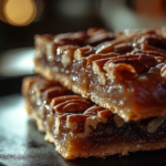 Lazy Girl Pecan Pie Bars