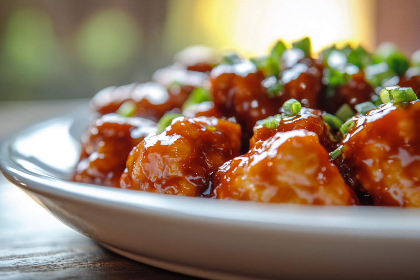 4-Ingredient Orange Chicken