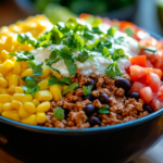 Taco Cottage Cheese Bowl