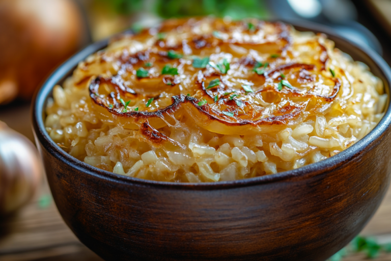 French Onion Soup Rice