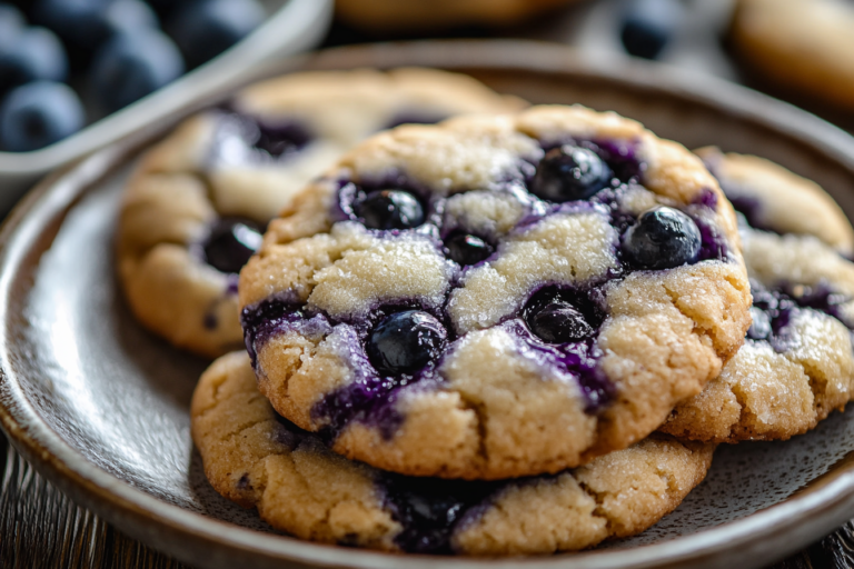 Blueberry Cheesecake Cookies