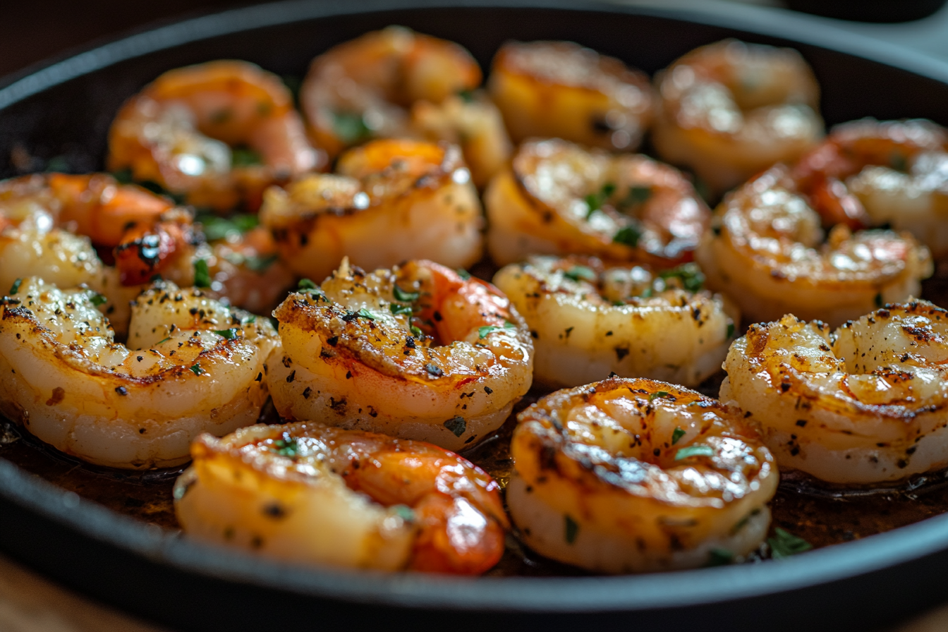 Garlic Parmesan Roasted Shrimp