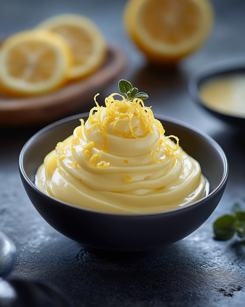 Creamy Lemon Mousse