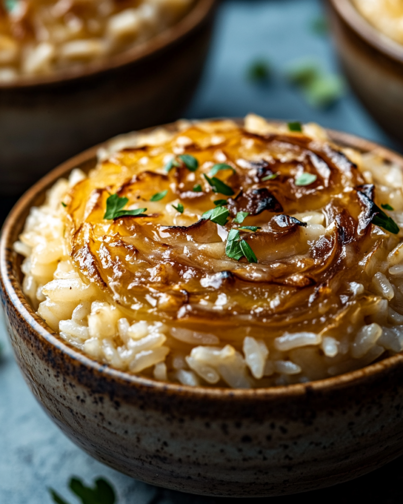 French Onion Soup Rice