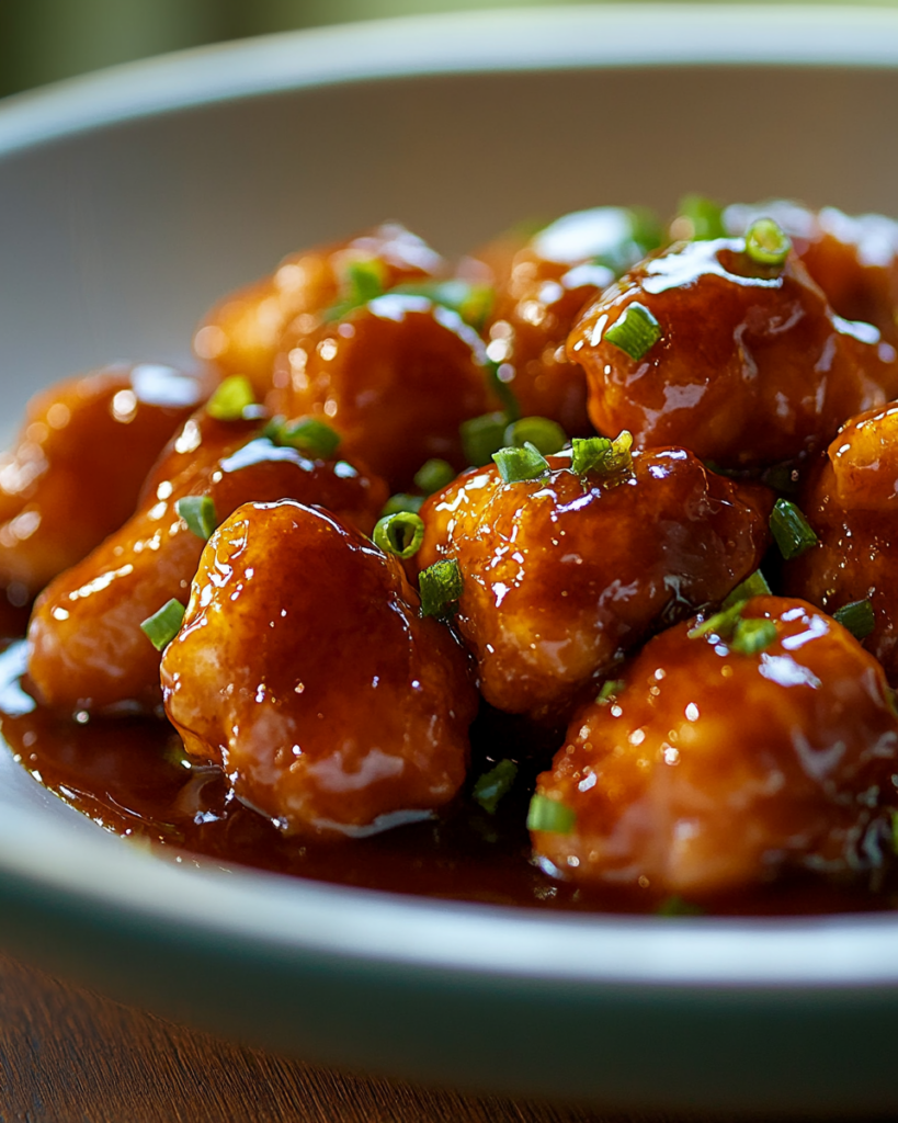 4-Ingredient Orange Chicken