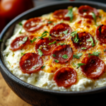 Cottage Cheese Pizza Bowl