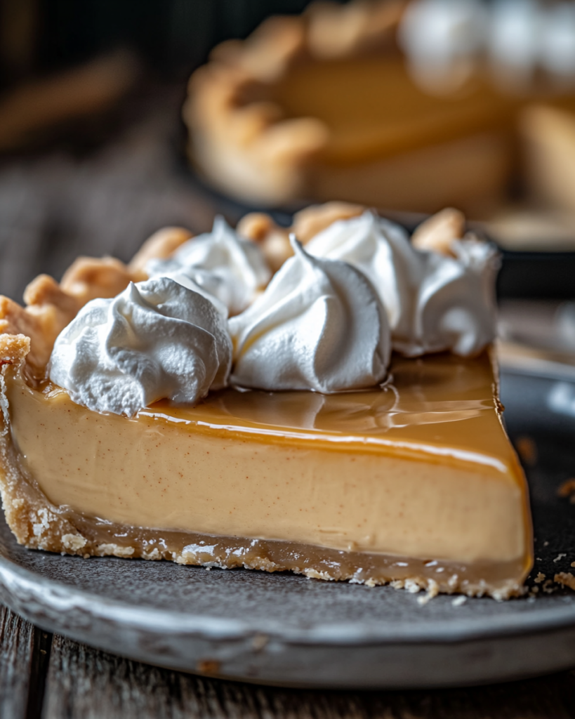 Creamy Homemade Butterscotch Pie