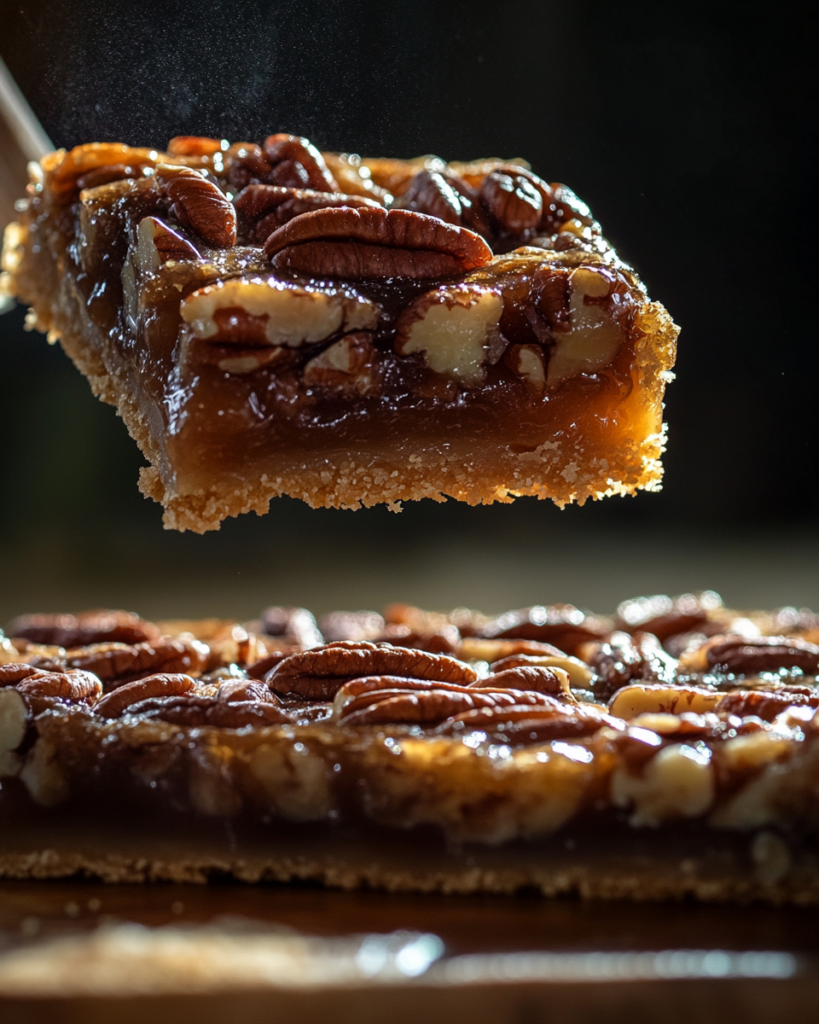 Lazy Girl Pecan Pie Bars